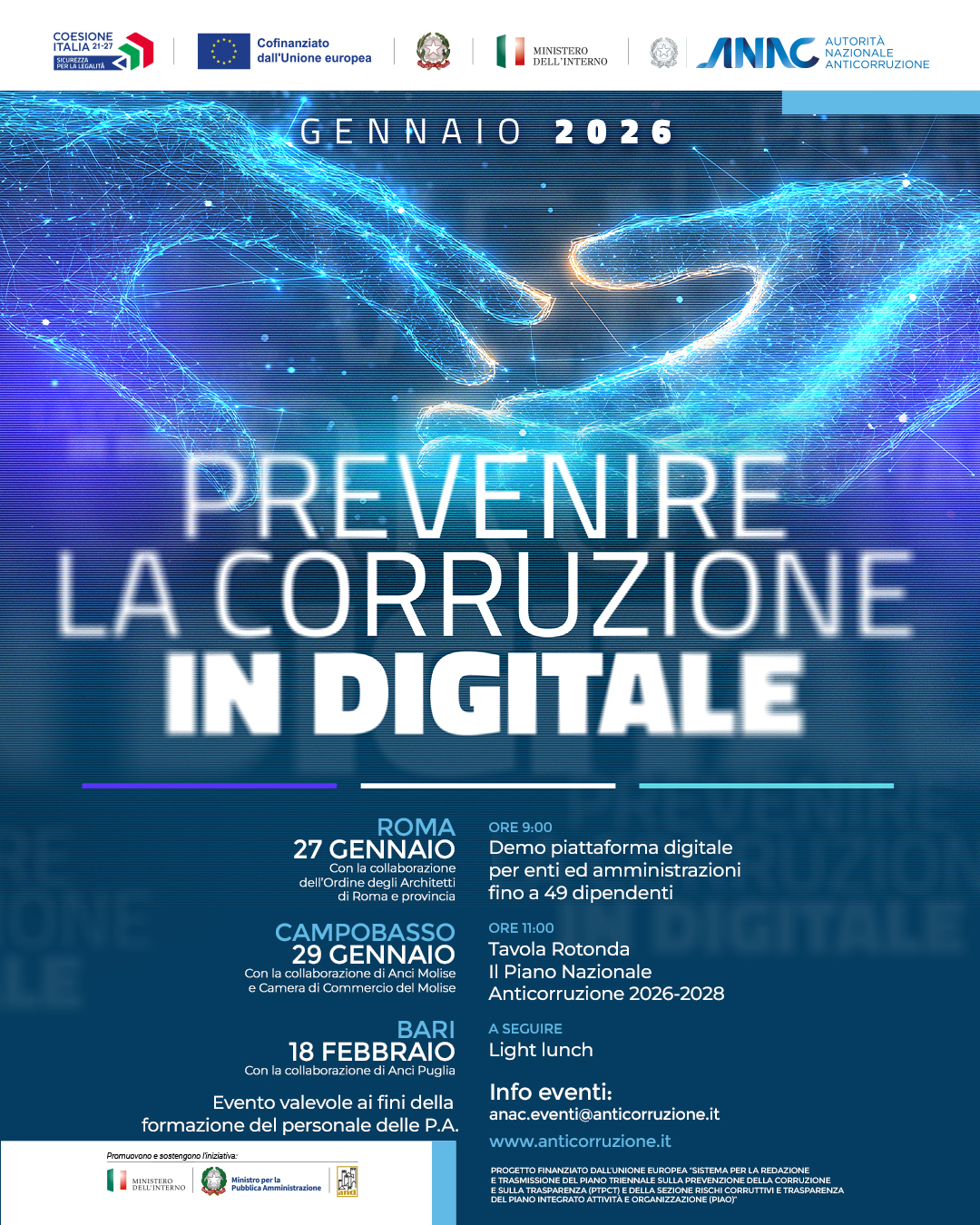 Evento Anac 29 gennaio 2026