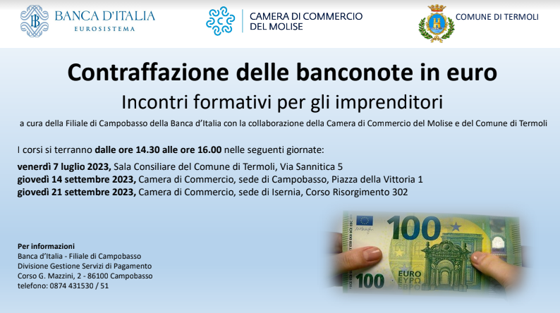 locandina incontri formativi banca d'italia