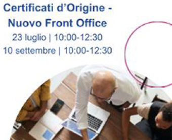 CERTIFICATI D'ORIGINE CERTIFICATI D'ORIGINE